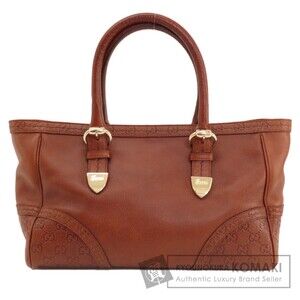 Gucci Signoria Tote embossed Guccissima leather Brown